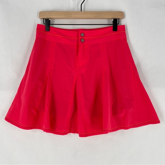 Title nine Pants - Title Nine Nimblene Swintastic Skort size 2 Coral Pink Hiking Outdoors